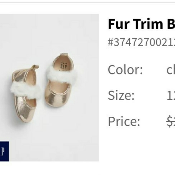 Fur Trim Ballet Flats - Picture 2 of 2